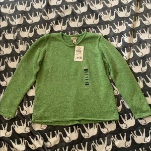 NWT l.l bean sweater size large